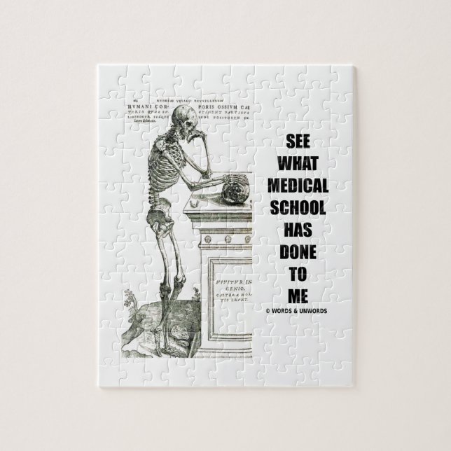 Puzzle Ver Lo Que La Escuela De Medicina Me Ha Hecho (Ves (Vertical)