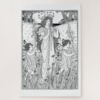 Puzzle Verano de la Naturaleza Madre