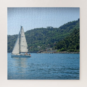 Puzzle Verano de vacaciones en vela - 20x20 - 676 pcs