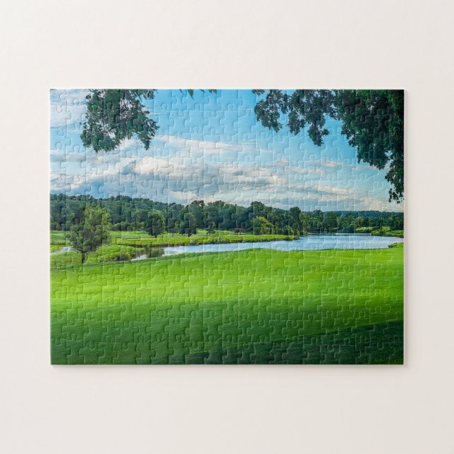 Puzzle Verano En El Campo De Golf (Horizontal)