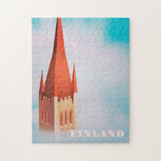 Puzzle Verano en el personalizado del poster del paisaje