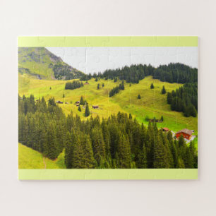 Puzzle Verano en los alpes suizos