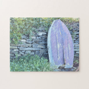 Puzzle Verano en Portland Maine Rowboat Beach Fotografía