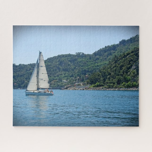 Puzzle Verano Vacaciones de vela - 16x20 - 520 pc (Horizontal)
