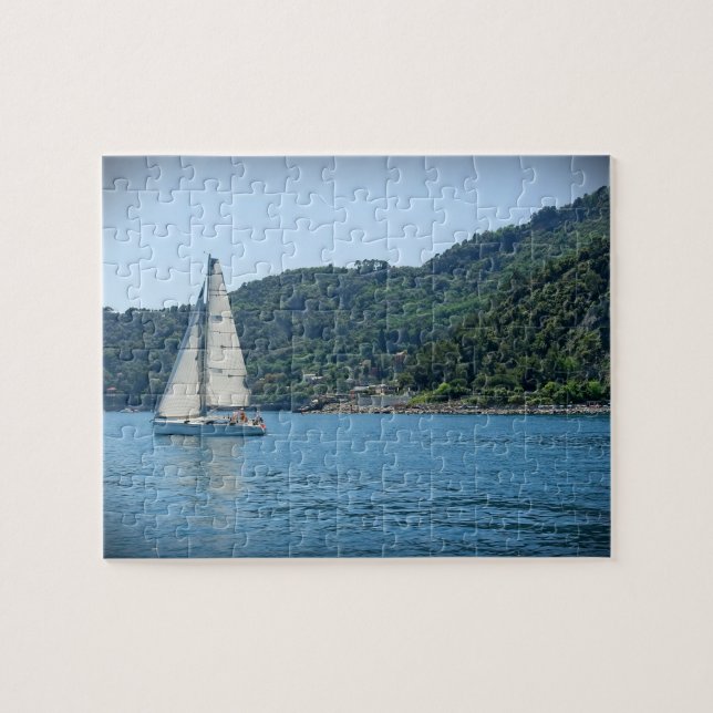 Puzzle Verano Vacaciones de vela - 8x10 - 110 pc (Horizontal)