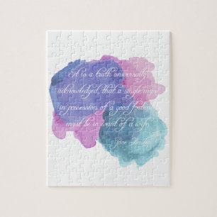 Puzzle Verdad de Jane Austen- reconocida universal