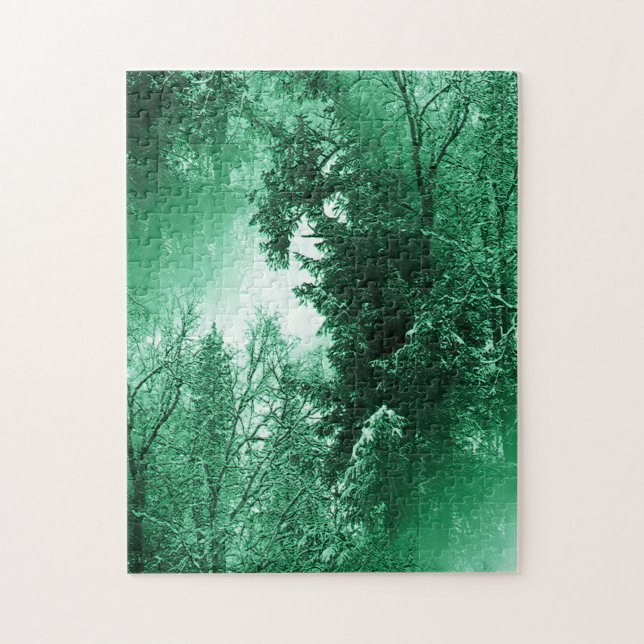 Puzzle Verde Invierno... (Vertical)