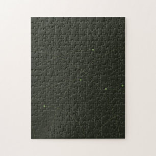 Puzzle Verde, simple, elegante, moderno abstracto de la n