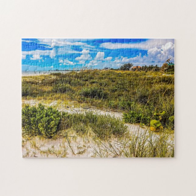 Puzzle Verdes de playa (Horizontal)