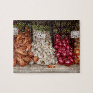 Puzzle Verdura - Batatas, Ajo y Cebolla