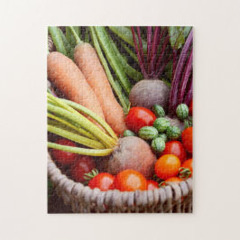 Puzzle Verduras cosechadas
