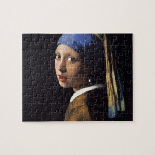 Puzzle Vermeer Chica Pearl Earring Masterpiece Pintura