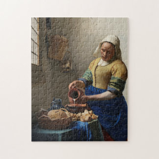 Puzzle Vermeer, la sirvienta - Bella Artes holandés