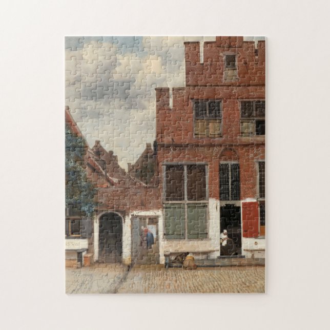 Puzzle Vermeer, The Little Street - Bella Artes (Vertical)