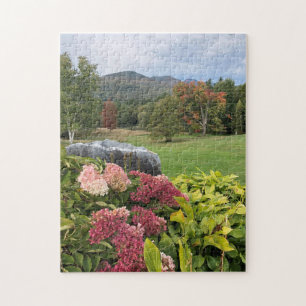 Puzzle Vermont en otoño