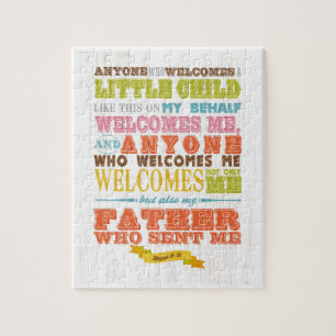 Puzzle Verso Scriptural cristiano de la biblia - marque