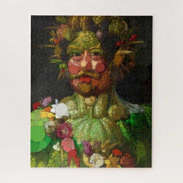 Puzzle Vertumnus por Después de Giuseppe Arcimboldo (Vertical)