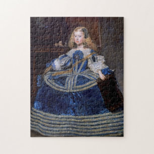 Puzzle Vestido azul de la infanta Margarita Teresa, Veláz