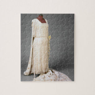 Puzzle Vestido de boda llevado por Maria, Princesa Real,