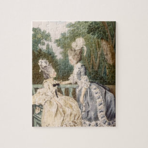 Puzzle Vestido de la mañana de las señoras, 1771 (graba