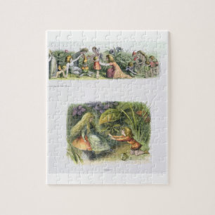 Puzzle ¡Vestido de los duendes del bebé, y rechazado! ,