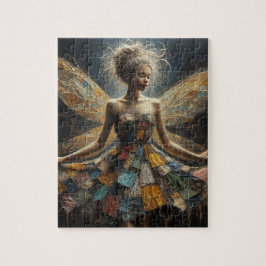 Puzzle Vestido de mosaico de hadas