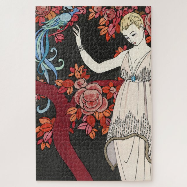 Puzzle Vestido vespertino del árbol de la ciencia - Georg (Vertical)