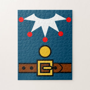 Puzzle Vestuario Elf de navidades para mujeres, niños, Ch