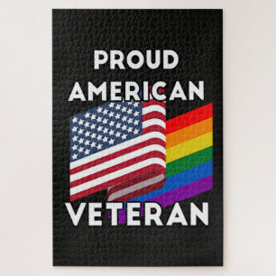 Puzzle Veteranos Lgbt - Bandera Americana 