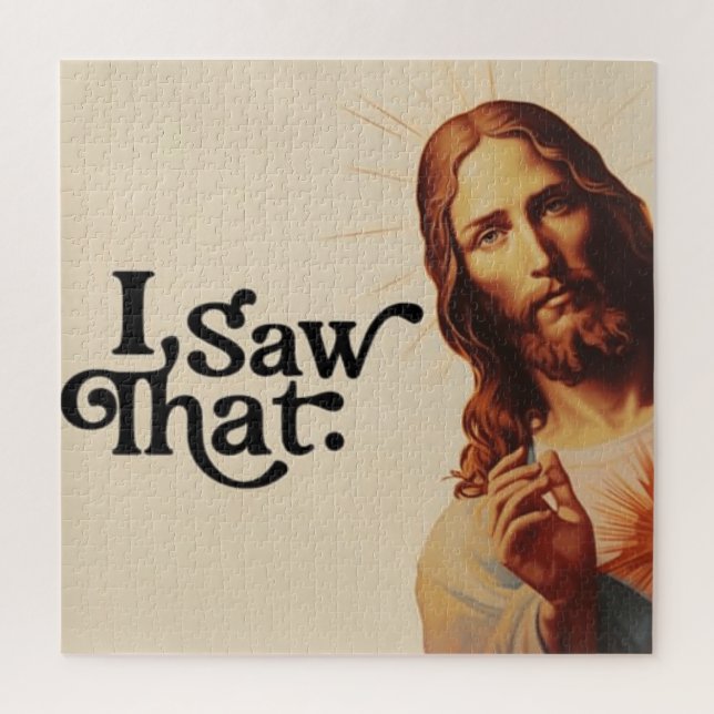 Puzzle Vi Eso, Jesús Art, Vi Ese Jesús (Vertical)