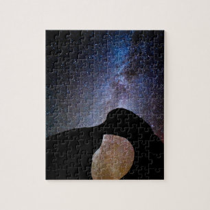 Puzzle Vía láctea por la noche, California