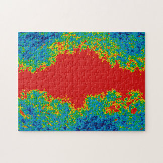 Puzzle Vía Láctea Velo De Galaxia Sobre Universo WMAP