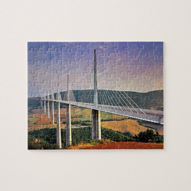 Puzzle Viaducto de Millau, Francia (Horizontal)