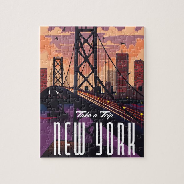 Puzzle Viajar a Nueva York (Vertical)