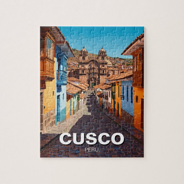 Puzzle Viaje a Cusco Perú (Vertical)