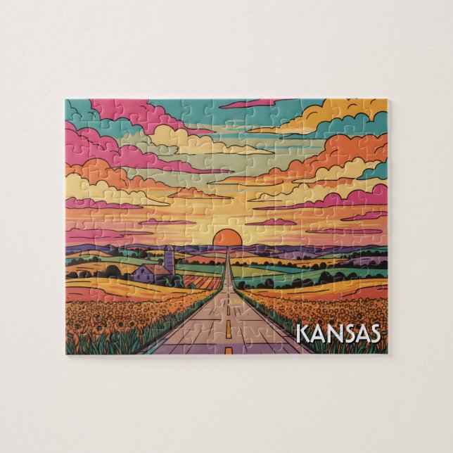 Puzzle Viaje a Kansas (Horizontal)