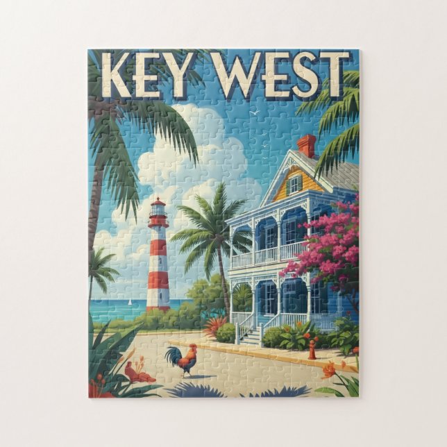 Puzzle Viaje a Key West Florida (Vertical)