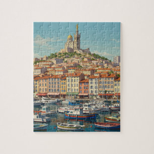 Puzzle Viaje a Marsella Francia