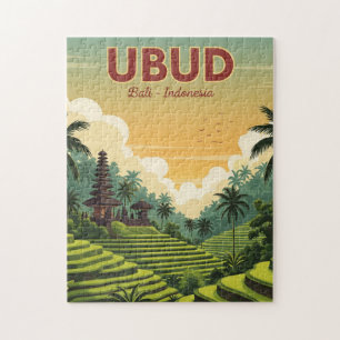 Puzzle Viaje a Ubud Bali Indonesia