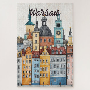 Puzzle Viaje a Varsovia Polonia