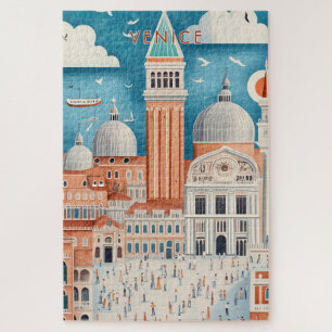 Puzzle Viaje a Venecia Italia