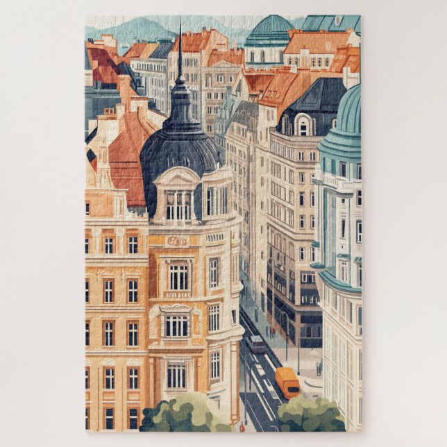 Puzzle Viaje a Viena Austria (Vertical)