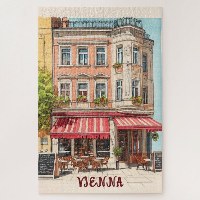 Puzzle Viaje a Viena Austria (Vertical)