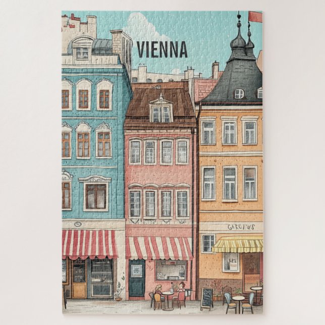 Puzzle Viaje a Viena Austria (Vertical)