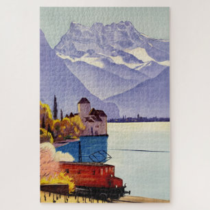 Puzzle Viaje al Lago de Ginebra