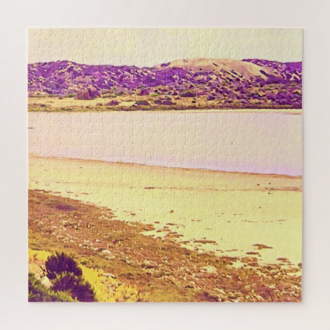 Puzzle Viaje al Parque Nacional de Coorong en Australia (Vertical)