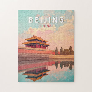 Puzzle Viaje de arte de Ilustracion de China en Pekín