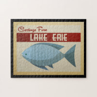 Viaje de cosecha de peces azules del lago Erie