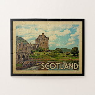 Puzzle Viaje de época del Castillo de Escocia