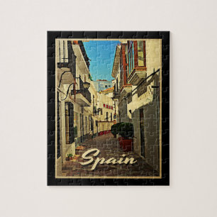 Puzzle Viaje de España Vintage